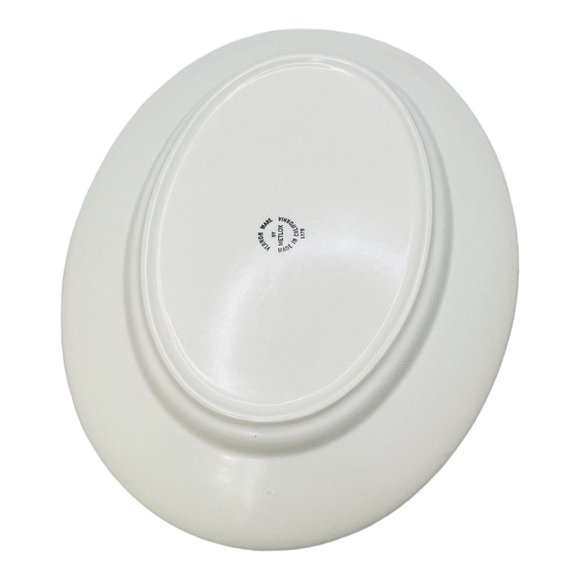 Vintage Vernon ware by Metlox Antiqua Oval Large Platter and Vegetable Bowl Set - Picture 5 of 10